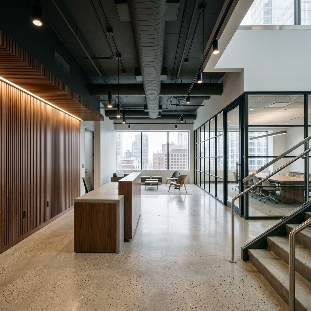 Completed retail build-out in Chicago by Matylac Development